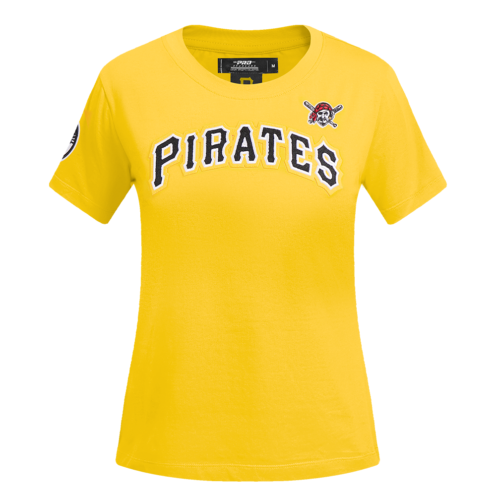 MANGA CORTA MLB PITTSBURGH PIRATES CLASSIC ESSENTIALS PARA MUJER