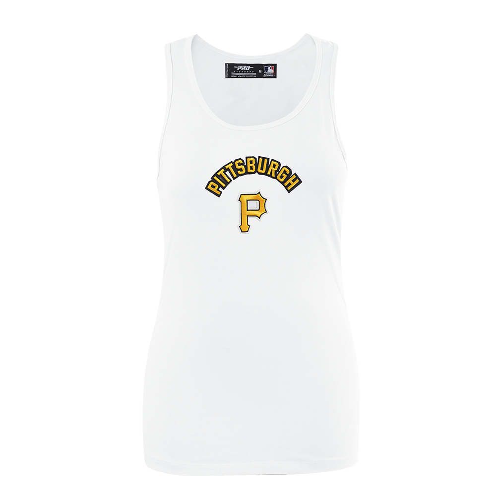 PLAYERA DE TIRANTES MLB PITTSBURGH PIRATES CLASSIC ESSENTIALS PARA MUJER