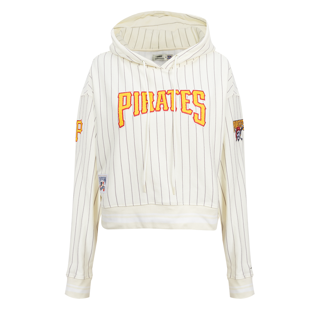 SUDADERA CON GORRO MLB PITTSBURGH PIRATES PINSTRIPE RETRO CLASSIC PARA MUJER