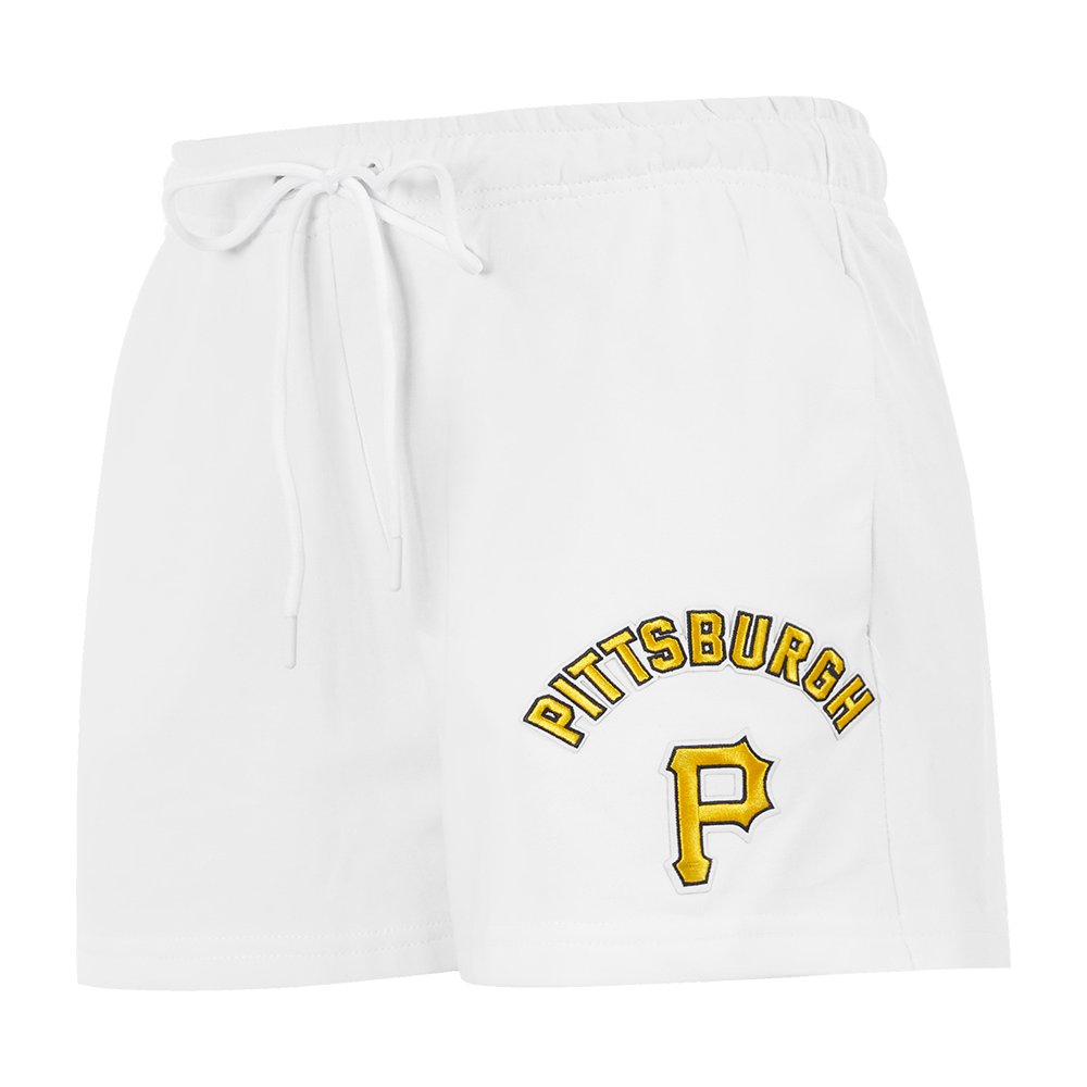 SHORTS DE ALGODÓN MLB PITTSBURGH PIRATES CLASSIC ESSENTIALS PARA MUJER