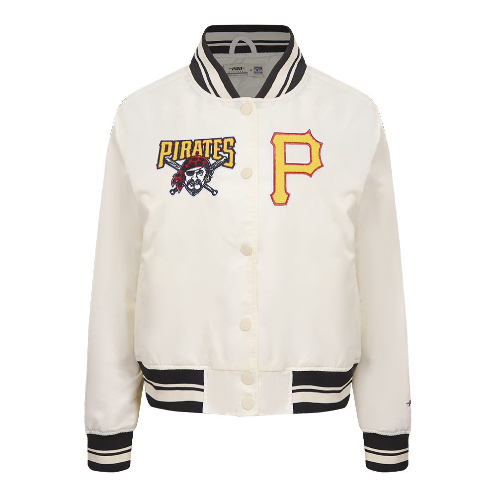 CHAMARRA DE SATÉN MLB PITTSBURGH PIRATES RETRO CLASSICS PARA MUJER