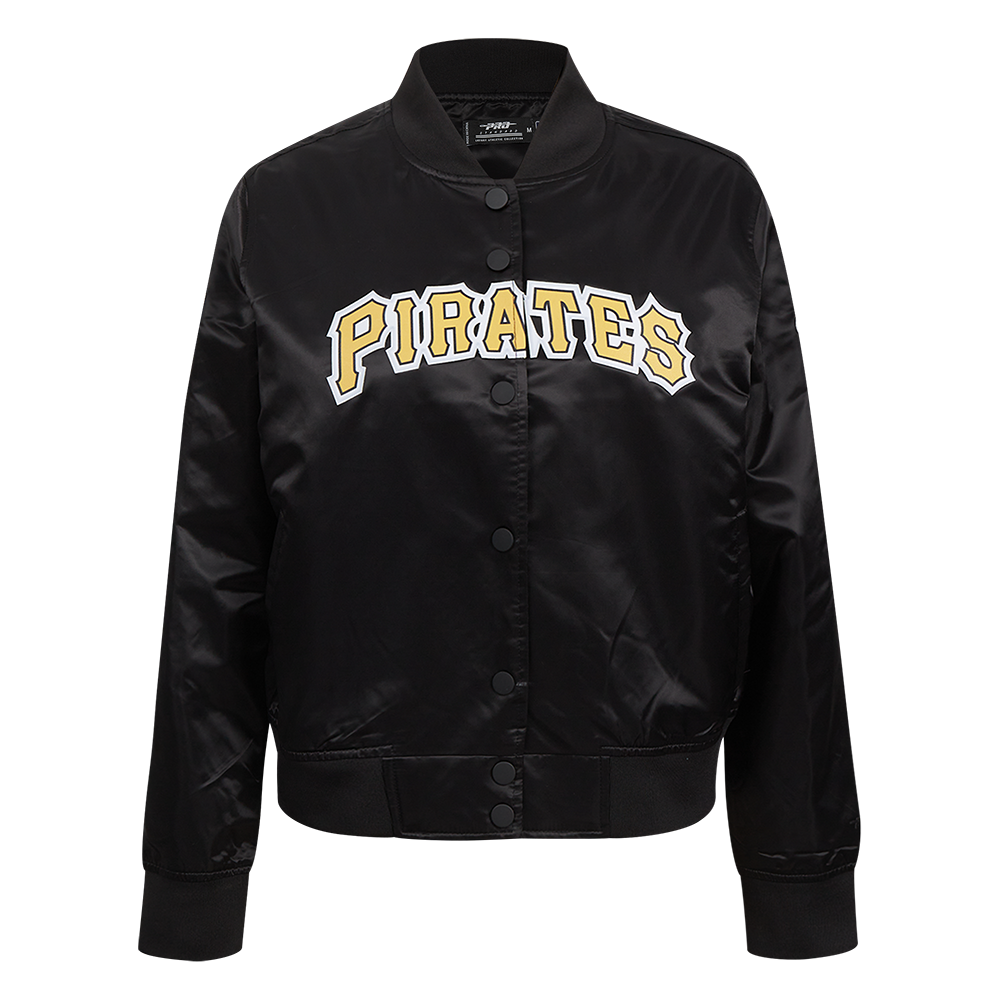 CHAMARRA DE SATÍN MLB PITTSBURGH PIRATES CLASSIC CHENILLE PARA MUJER