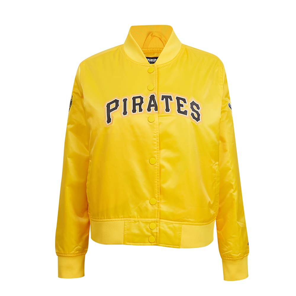 CHAMARRA DE SATÍN MLB PITTSBURGH PIRATES CLASSIC CHENILLE PARA MUJER