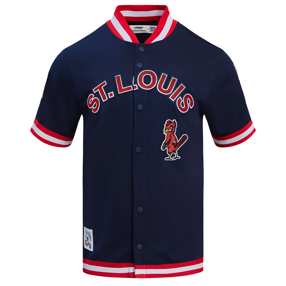 SOBRECAMISA DE MANGA CORTA MLB ST. LOUIS CARDINALS CLASSIC CHENILLE