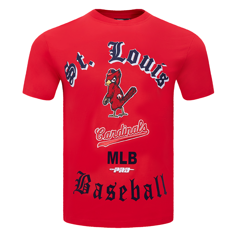 MANGA CORTA MLB ST. LOUIS CARDINALS OLD ENGLISH