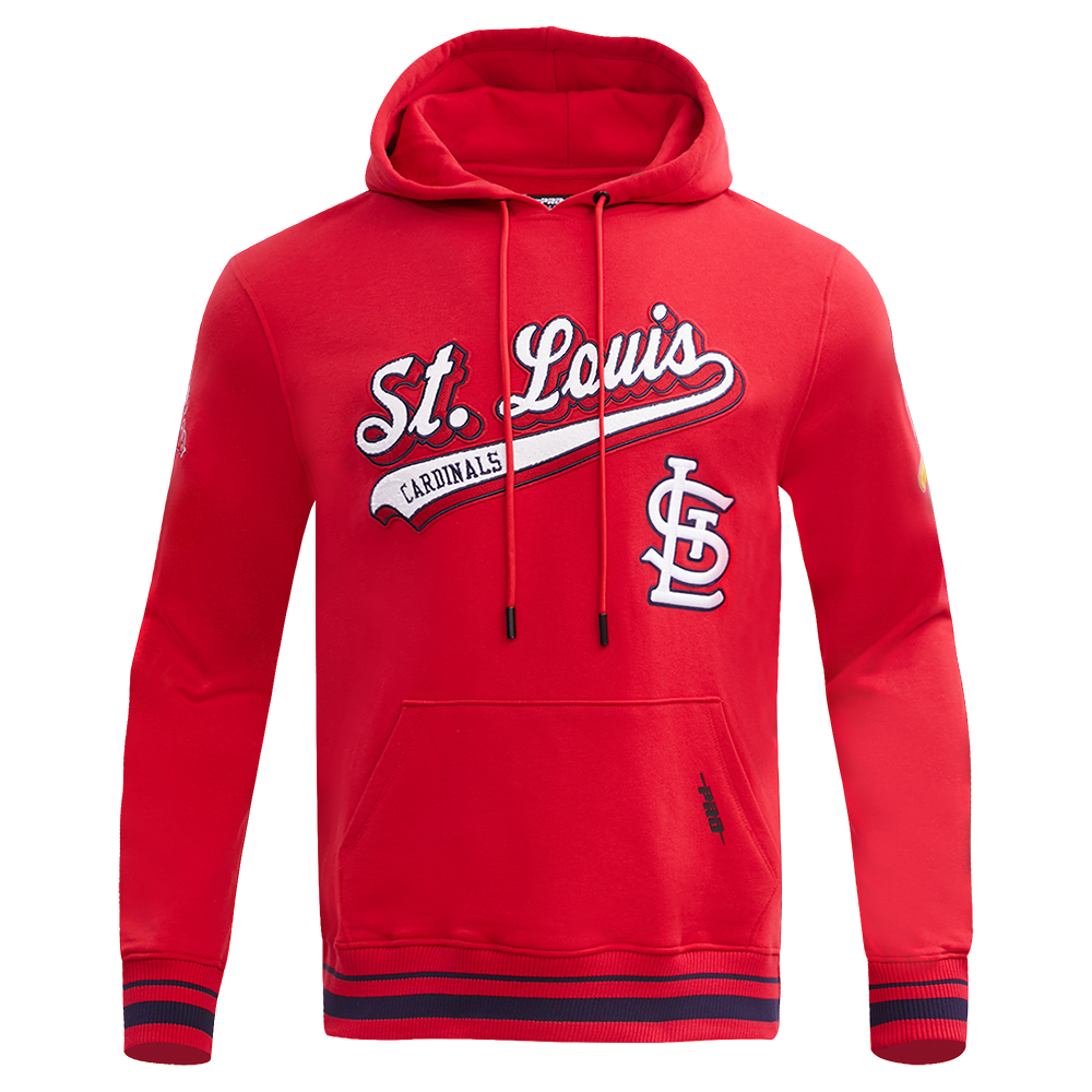 SUDADERA CON GORRO MLB ST. LOUIS CARDINALS SCRIPT TAIL