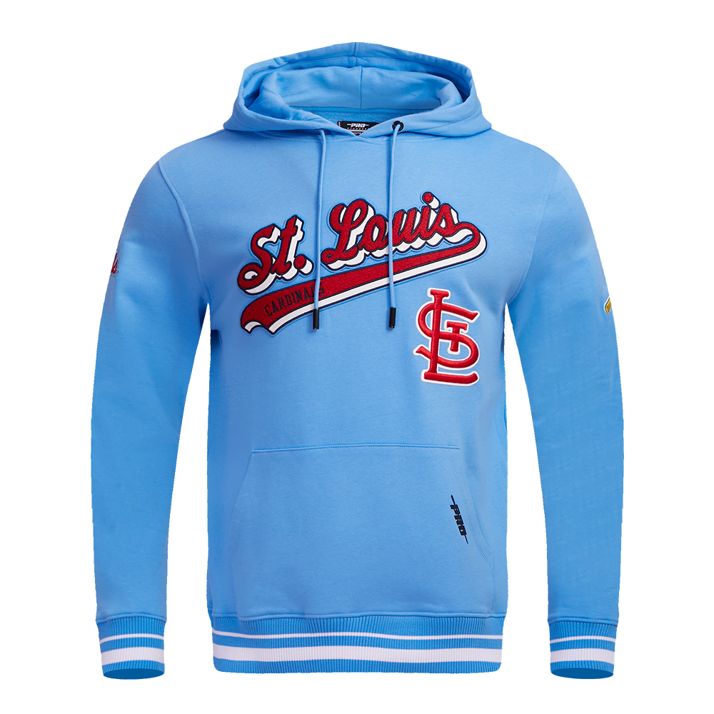 SUDADERA CON GORRO MLB ST. LOUIS CARDINALS SCRIPT TAIL