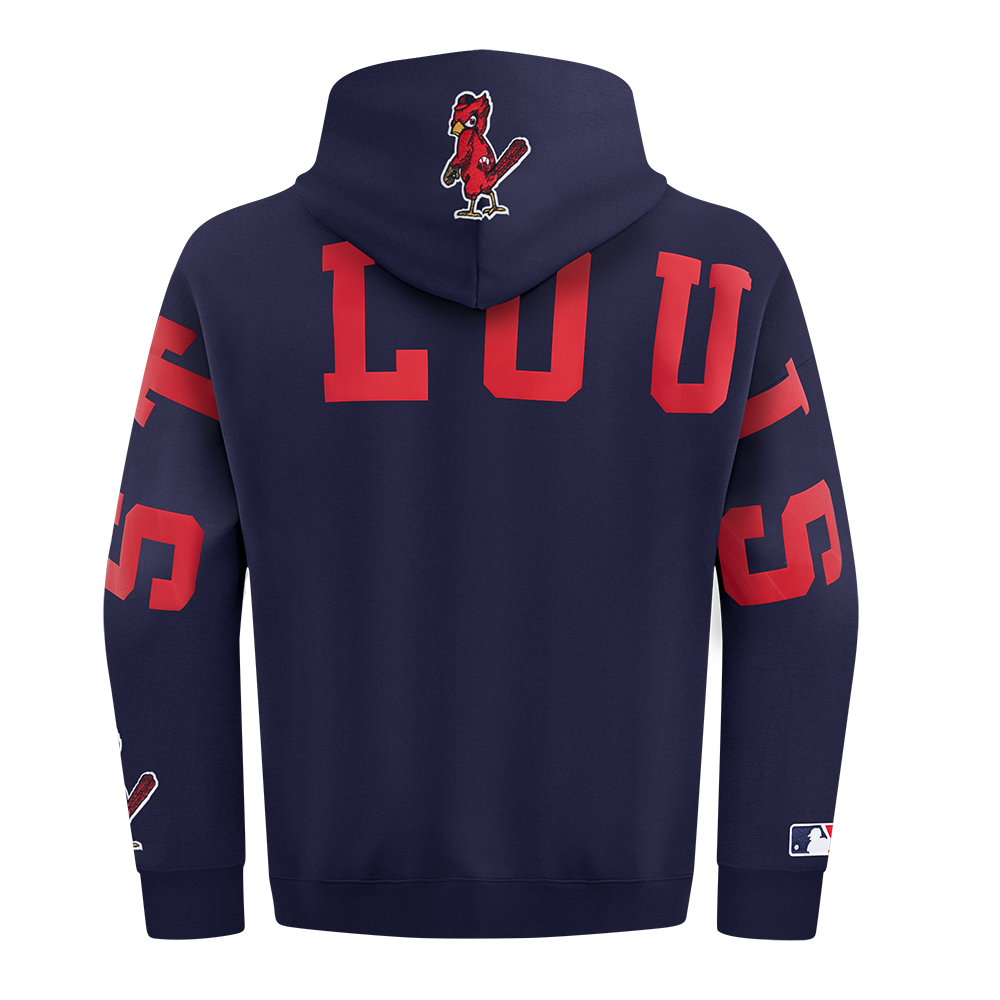 SUDADERA CON GORRO MLB ST. LOUIS CARDINALS WINGSPAN