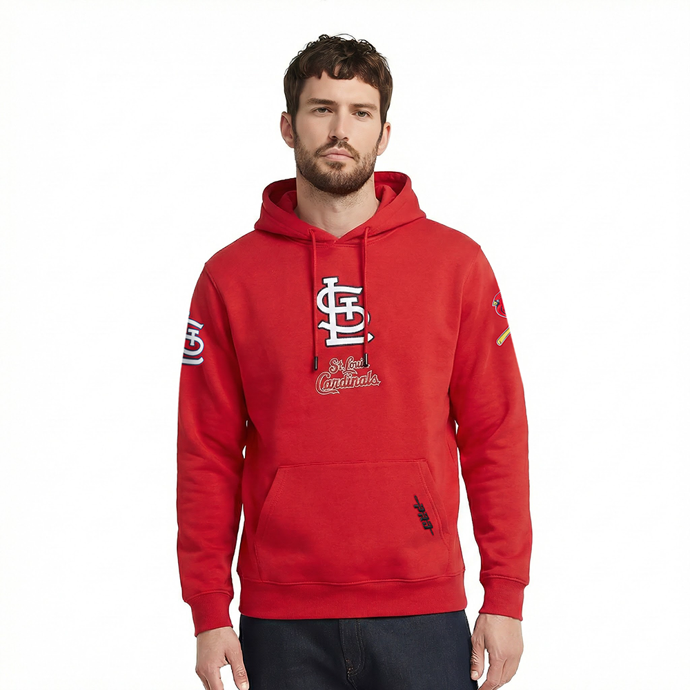 SUDADERA CON GORRO MLB ST. LOUIS CARDINALS CLASSIC CHENILLE