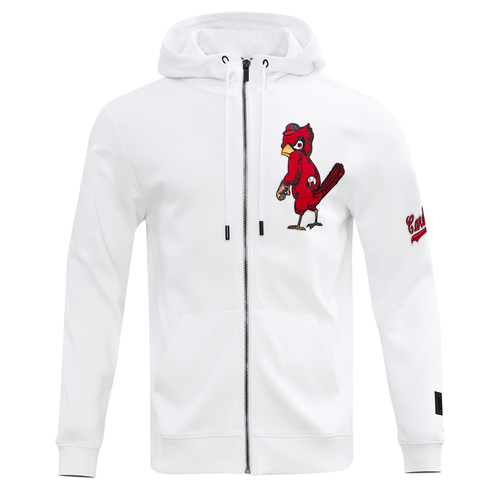SUDADERA CON CIERRE MLB ST. LOUIS CARDINALS CLASSIC CHENILLE