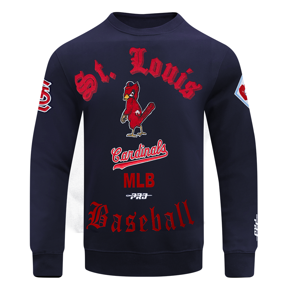 SUDADERA DE CUELLO REDONDO MLB ST. LOUIS CARDINALS OLD ENGLISH