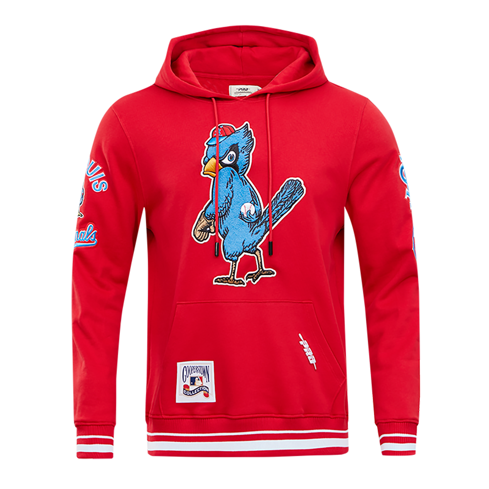 SUDADERA CON GORRO MLB ST. LOUIS CARDINALS RETRO CLASSICS