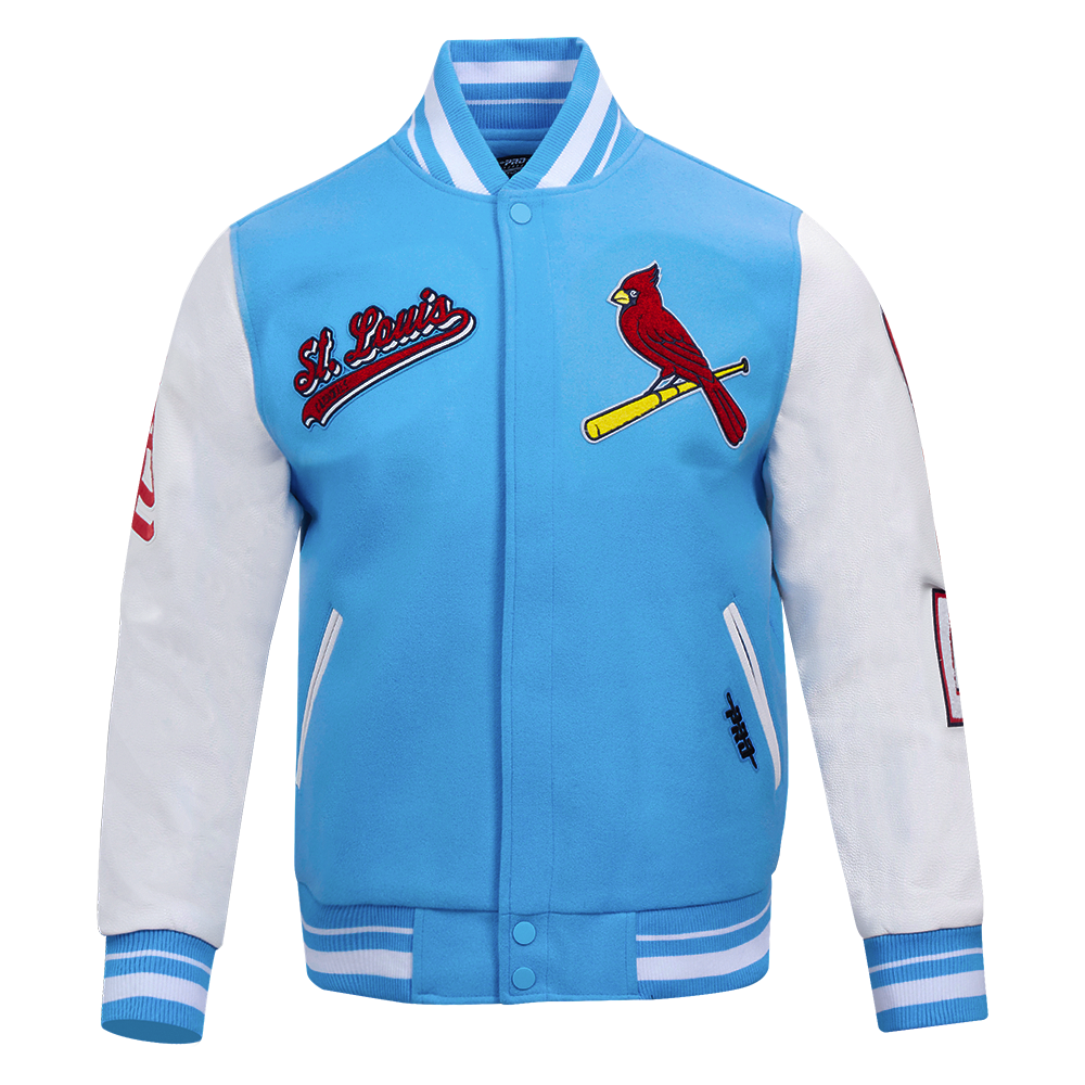 CHAMARRA UNIVERSITARIA MLB ST. LOUIS CARDINALS SCRIPT TAIL