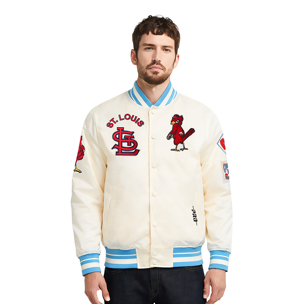 CHAMARRA DE SATIN MLB ST. LOUIS CARDINALS RETRO CLASSICS
