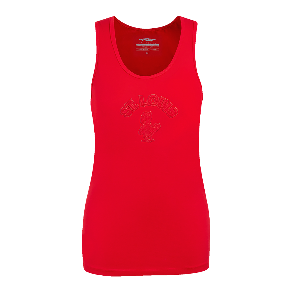 PLAYERA DE TIRANTES MLB ST. LOUIS CARDINALS TRIPLE TONAL PARA MUJER