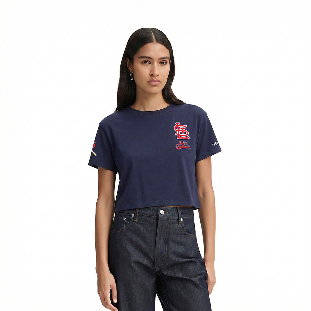MANGA CORTA MLB ST. LOUIS CARDINALS CLASSIC CHENILLE PARA MUJER