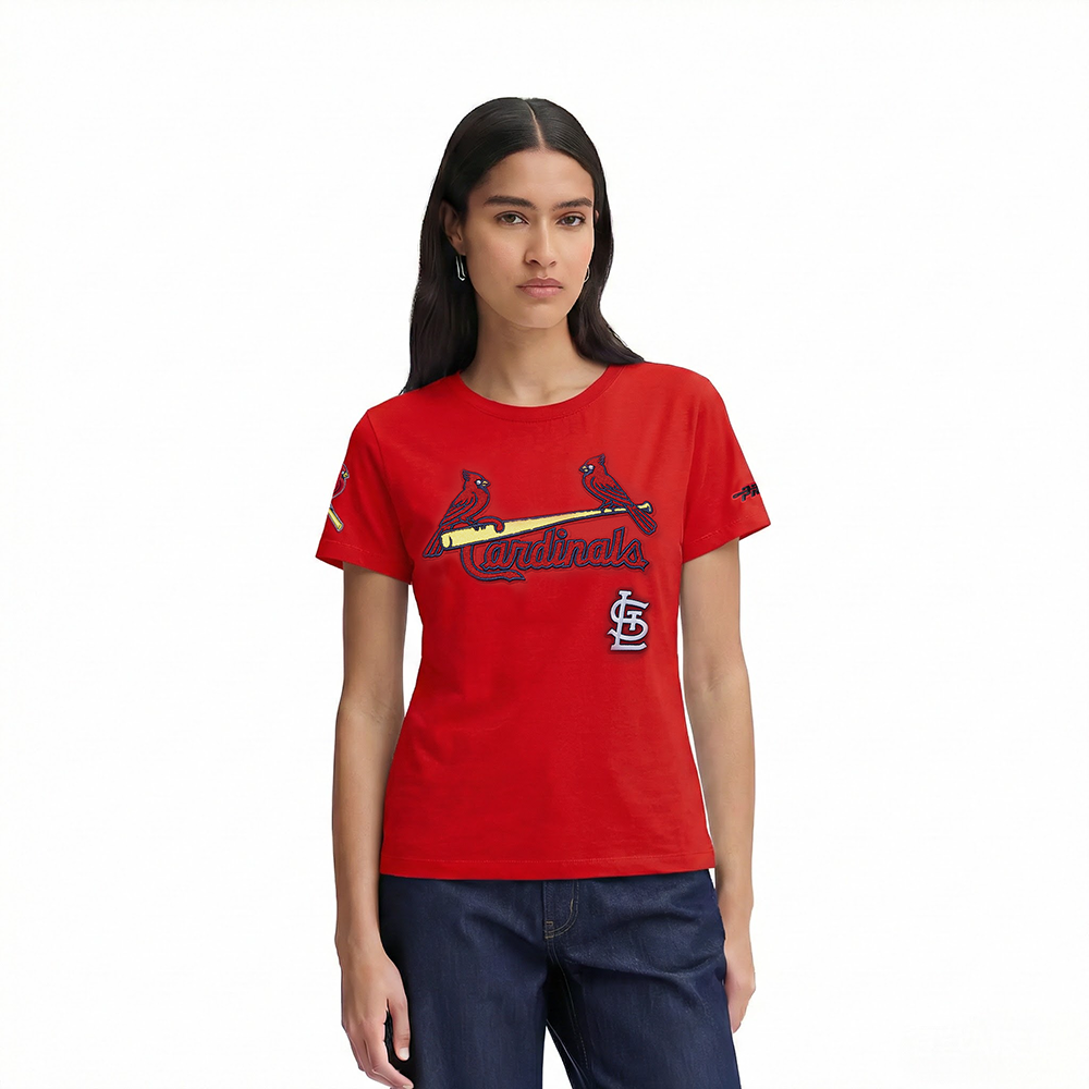 MANGA CORTA MLB ST. LOUIS CARDINALS CLASSIC CHENILLE PARA MUJER