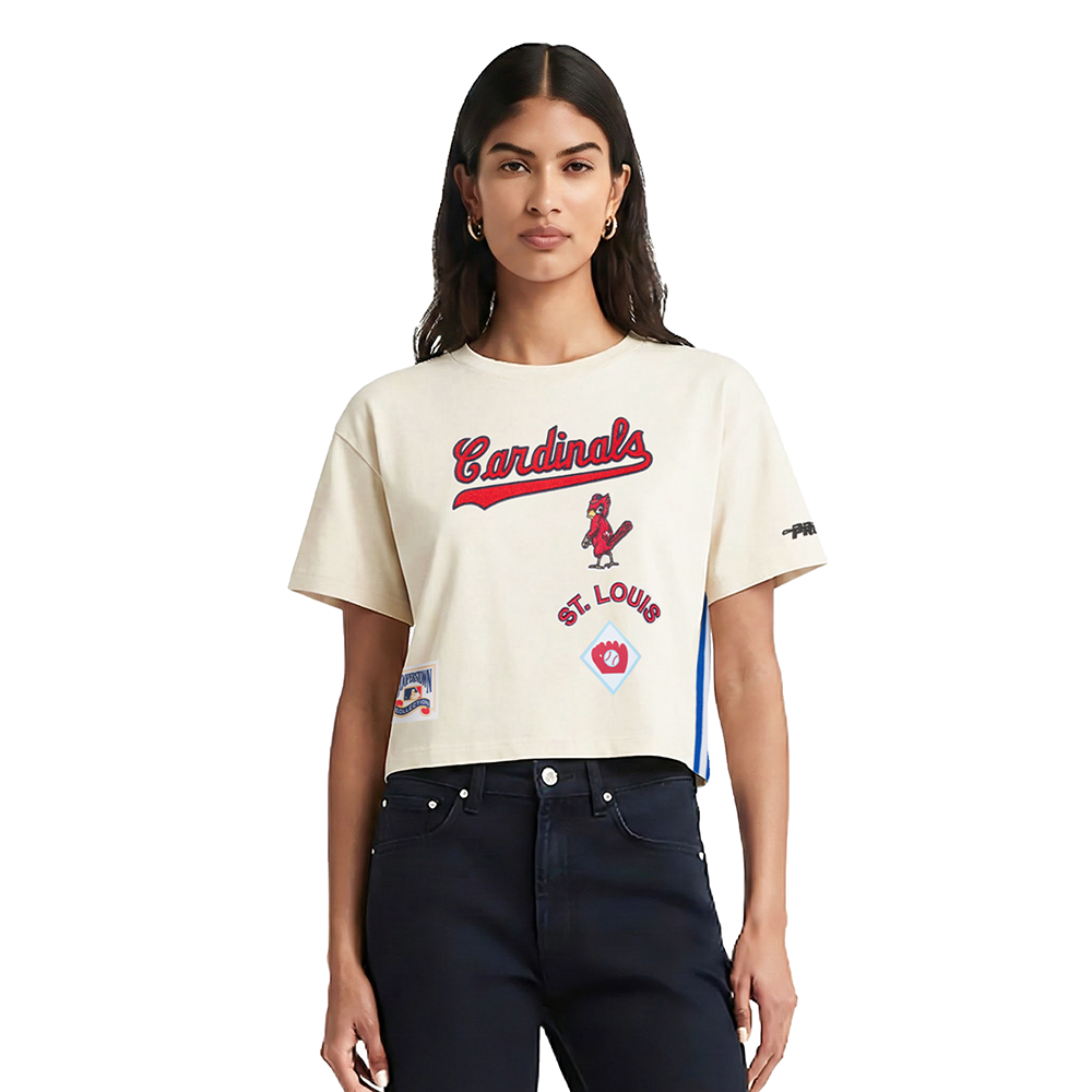 MANGA CORTA MLB ST. LOUIS CARDINALS RETRO CLASSICS PARA MUJER