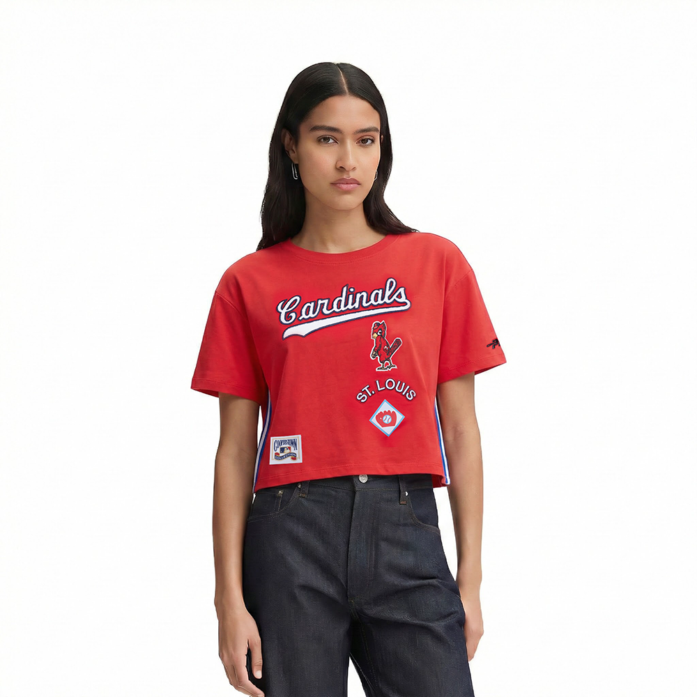 MANGA CORTA MLB ST. LOUIS CARDINALS RETRO CLASSICS PARA MUJER