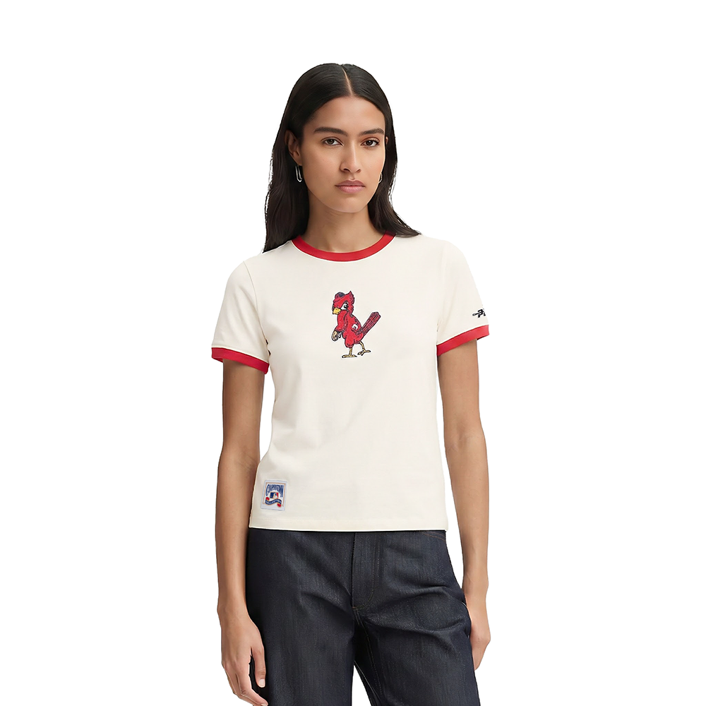MANGA CORTA MLB ST. LOUIS CARDINALS RETRO CLASSICS PARA MUJER
