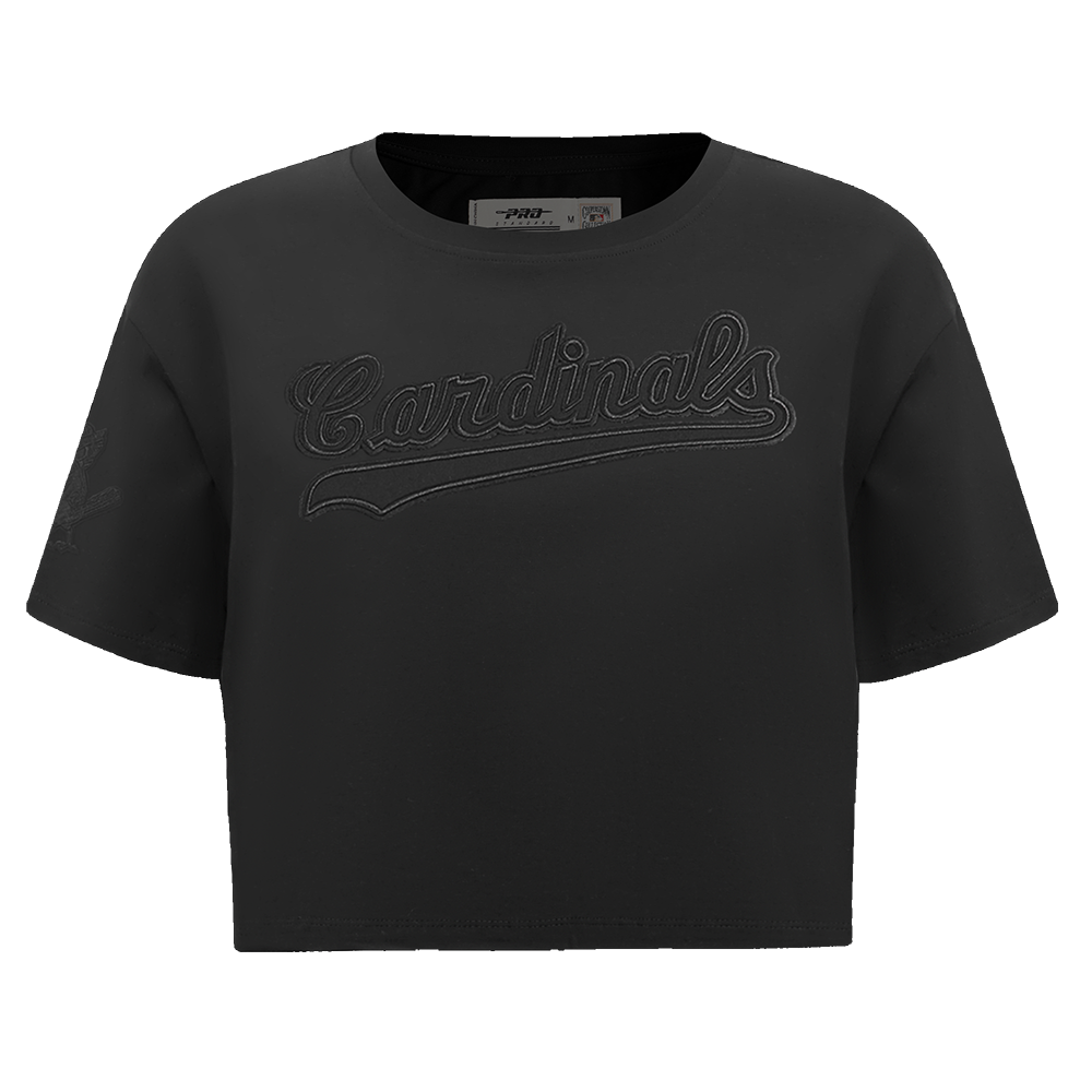 MANGA CORTA CROP MLB ST. LOUIS CARDINALS NEUTRAL PARA MUJER