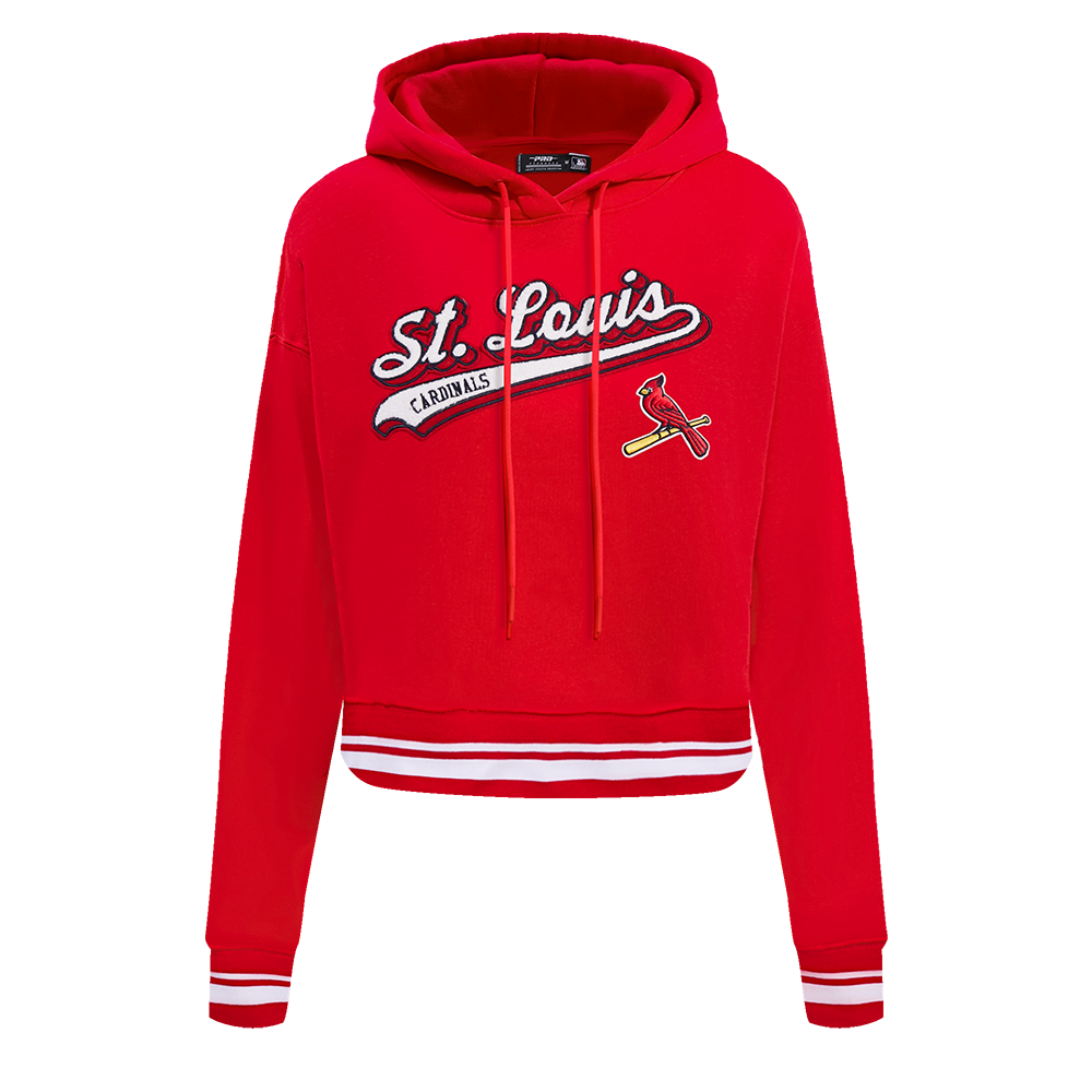 SUDADERA CON GORRO MLB ST. LOUIS CARDINALS SCRIPT TAIL PARA MUJER