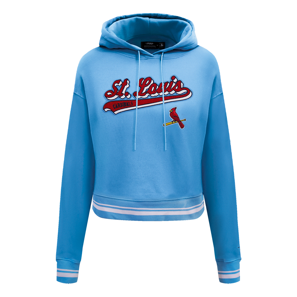 SUDADERA CON GORRO MLB ST. LOUIS CARDINALS SCRIPT TAIL PARA MUJER