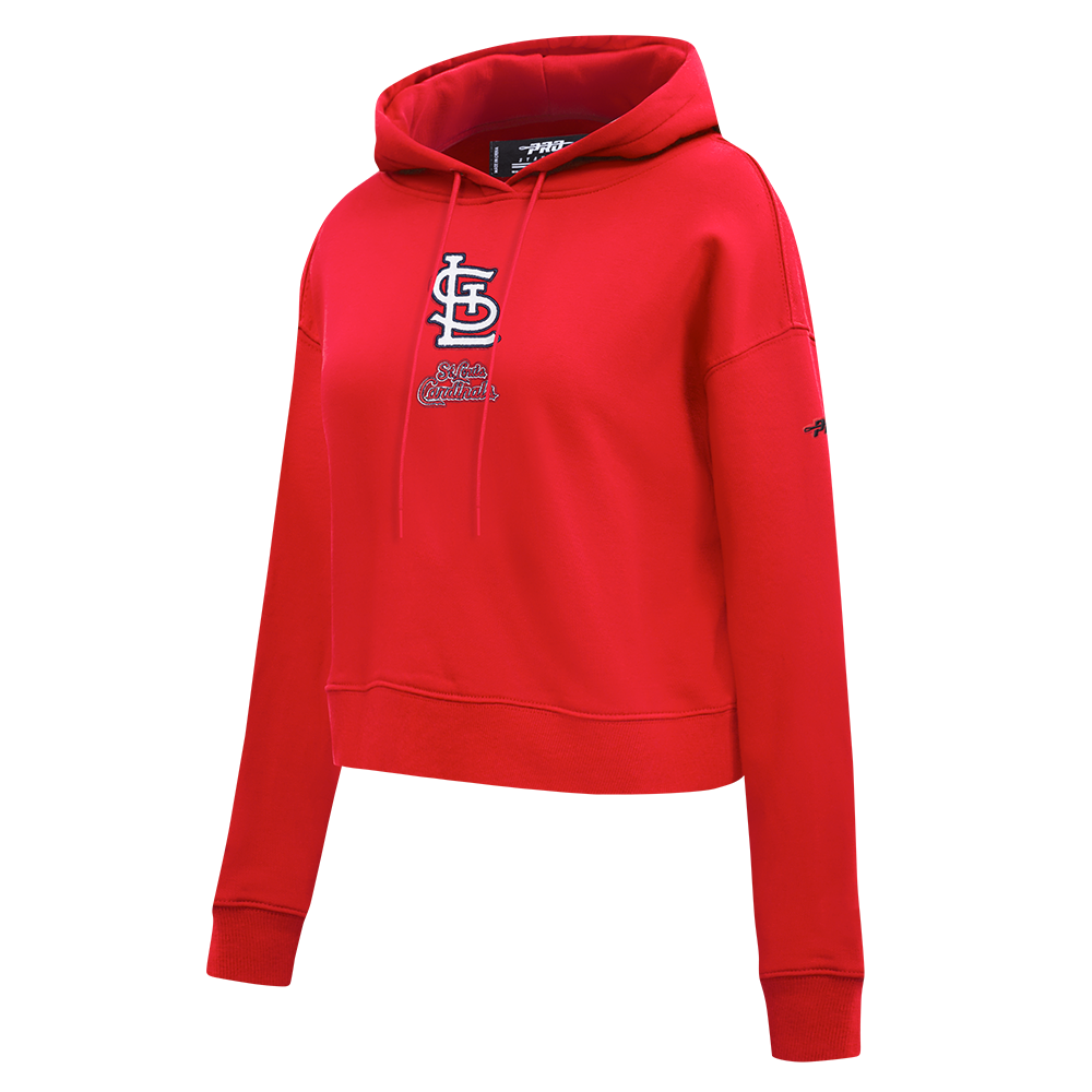 SUDADERA CON GORRO MLB ST. LOUIS CARDINALS CLASSIC CHENILLE PARA MUJER
