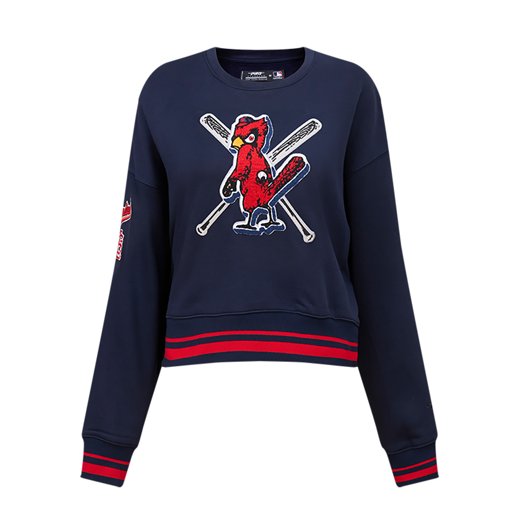 SUDADERA DE CUELLO REDONDO MLB ST. LOUIS CARDINALS MASH UP PARA MUJER