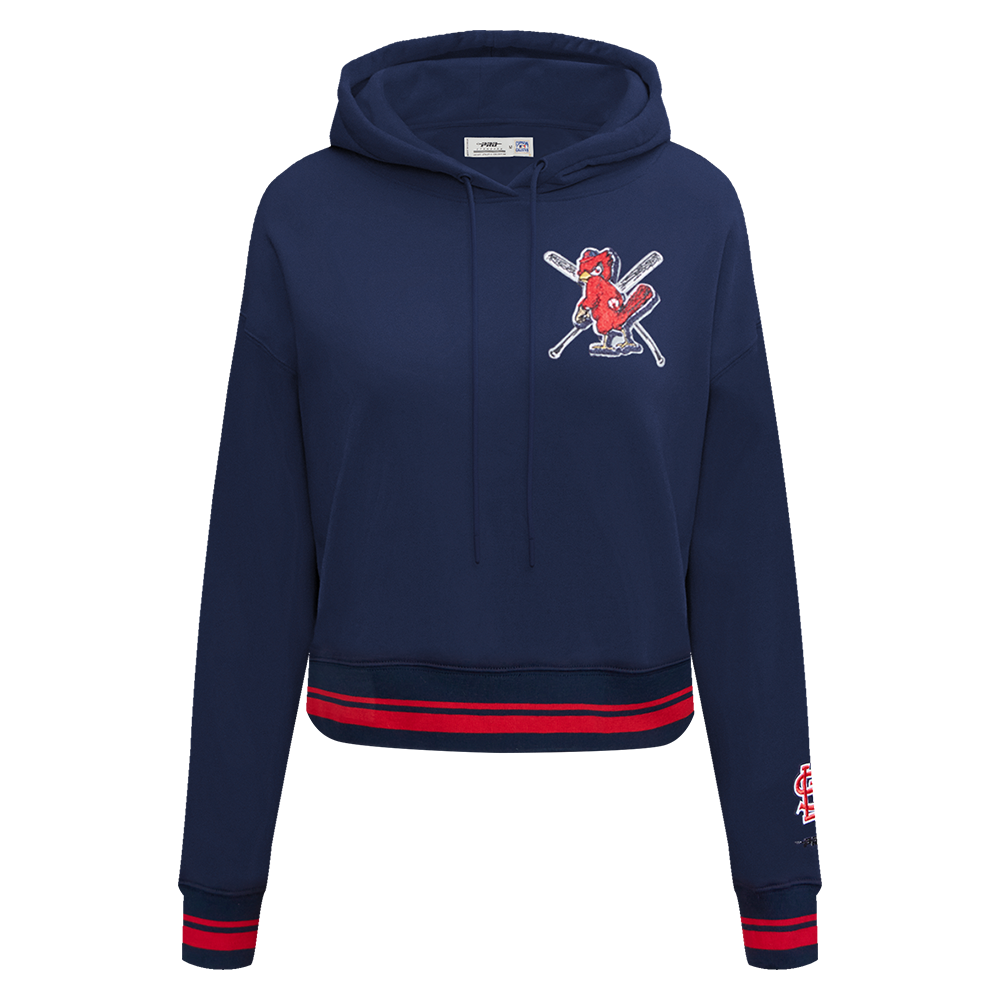 SUDADERA CON GORRO MLB ST. LOUIS CARDINALS MASH UP PARA MUJER