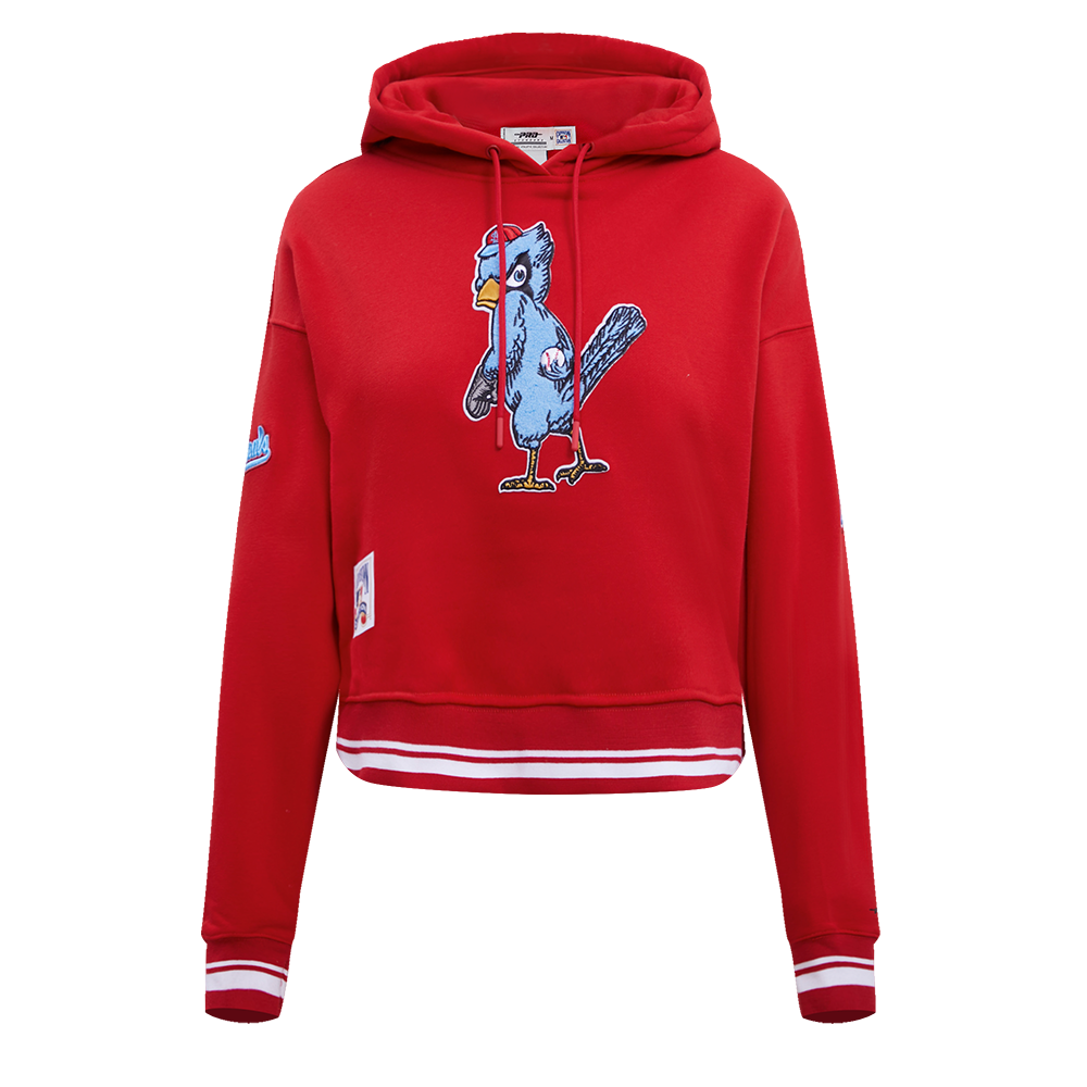 SUDADERA CON GORRO MLB ST. LOUIS CARDINALS RETRO CLASSICS PARA MUJER