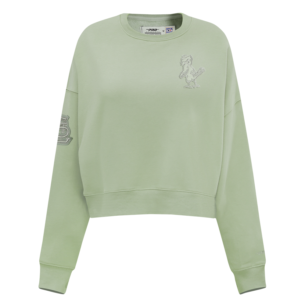 SUDADERA DE CUELLO REDONDO MLB ST. LOUIS CARDINALS NEUTRAL PARA MUJER