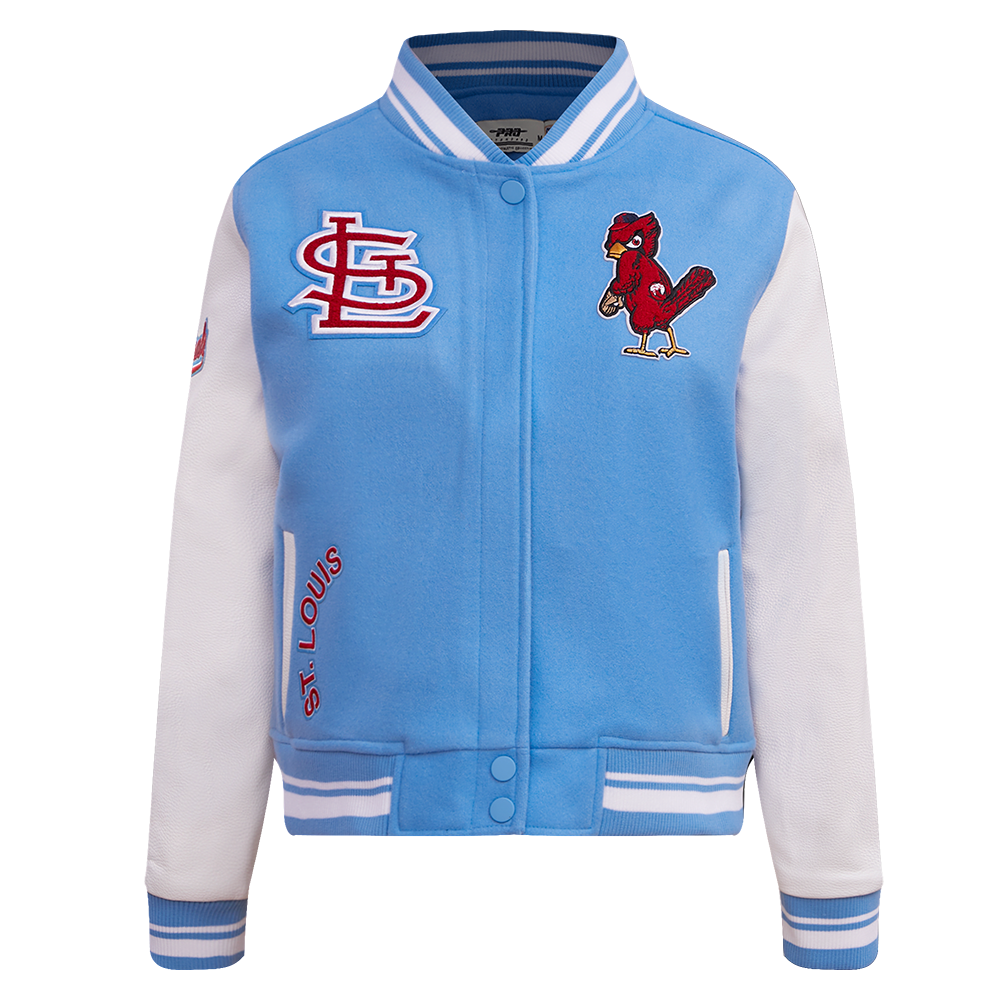 CHAMARRA UNIVERSITARIA MLB ST. LOUIS CARDINALS RETRO CLASSICS PARA MUJER