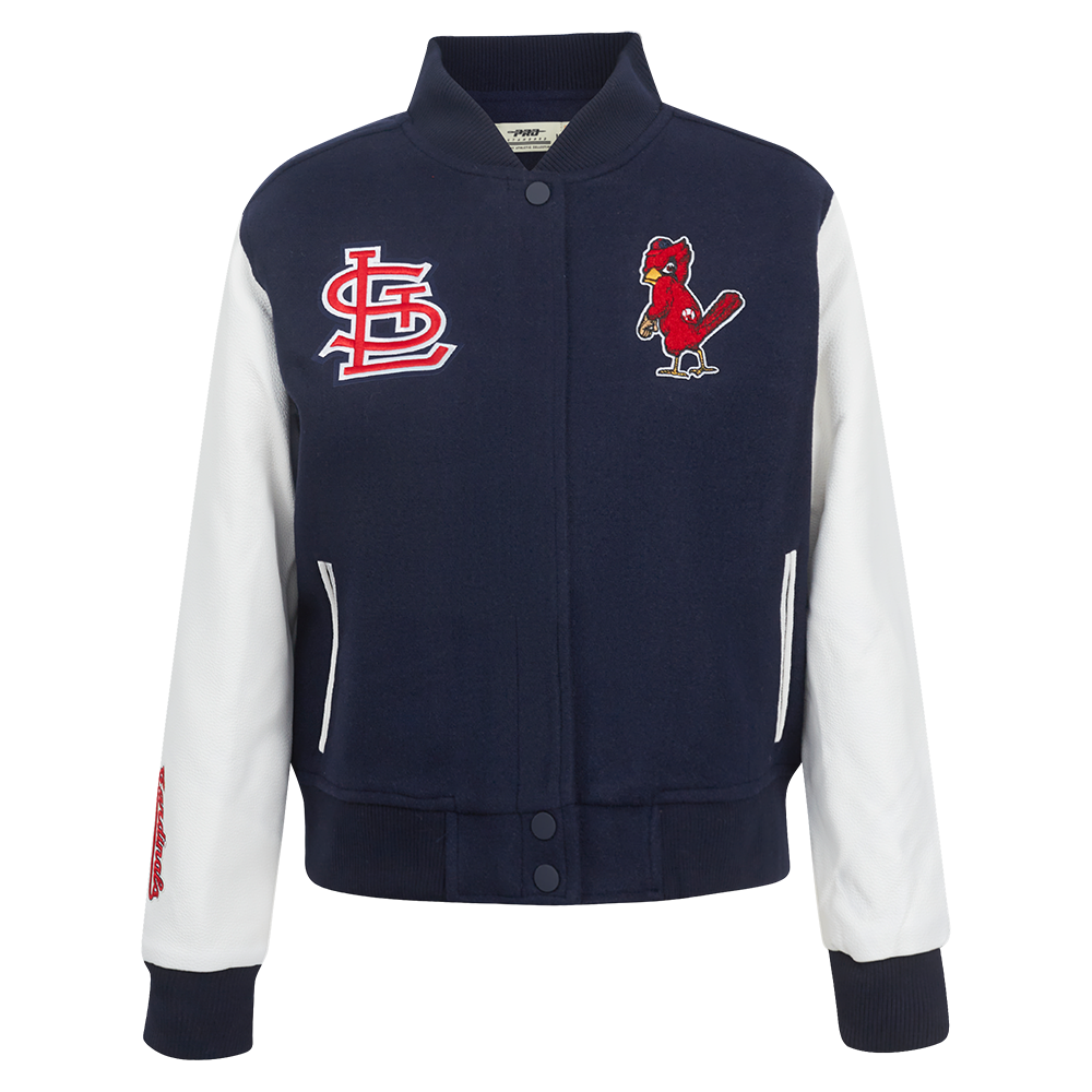 CHAMARRA UNIVERSITARIA MLB ST. LOUIS CARDINALS CLASSIC CHENILLE PARA MUJER