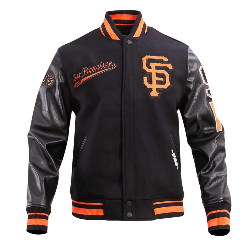 CHAMARRA UNIVERSITARIA MLB SAN FRANCISCO GIANTS SCRIPT TAIL