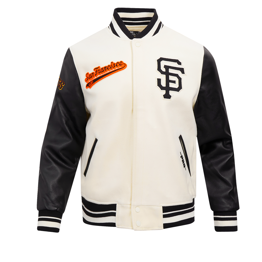 CHAMARRA UNIVERSITARIA MLB SAN FRANCISCO GIANTS SCRIPT TAIL