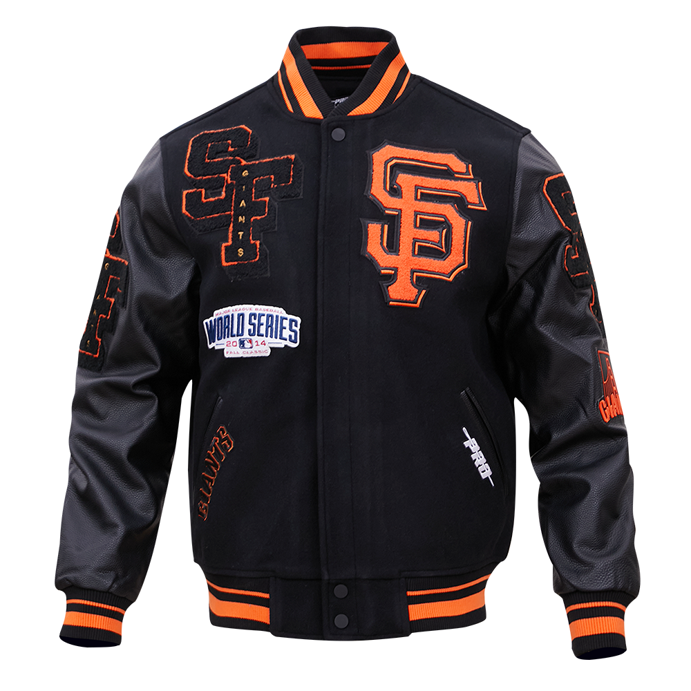 CHAMARRA UNIVERSITARIA MLB SAN FRANCISCO GIANTS MASH UP