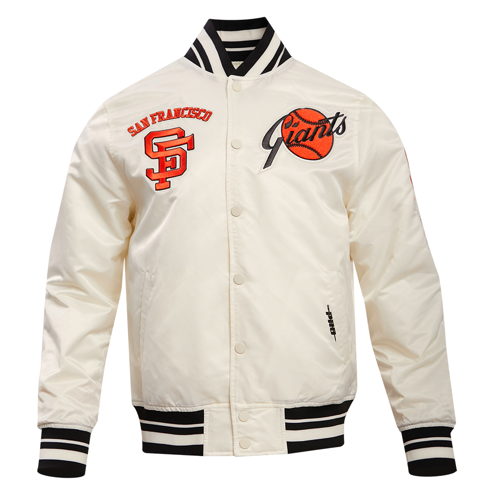 CHAMARRA DE SATÍN MLB SAN FRANCISCO GIANTS RETRO CLASSICS