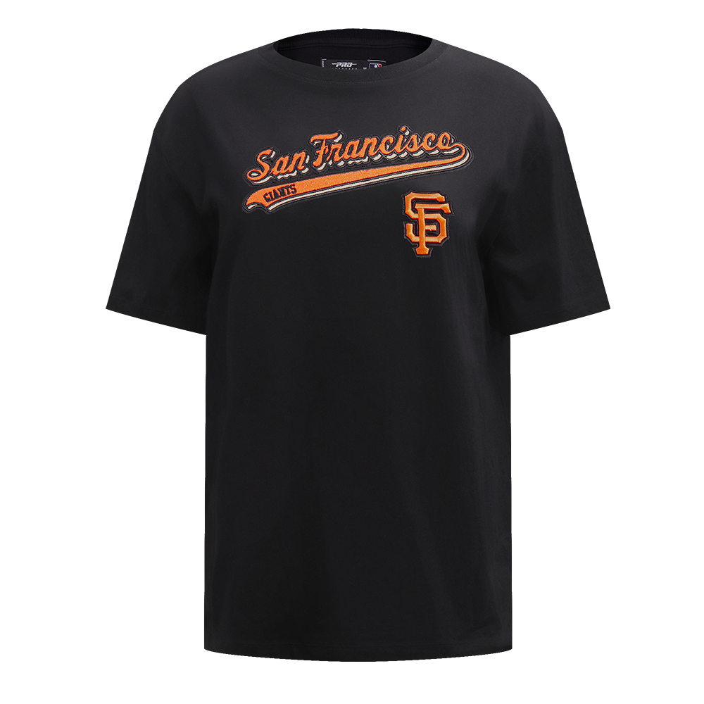 MANGA CORTA BOYFRIEND MLB SAN FRANCISCO GIANTS SCRIPT TAIL PARA MUJER