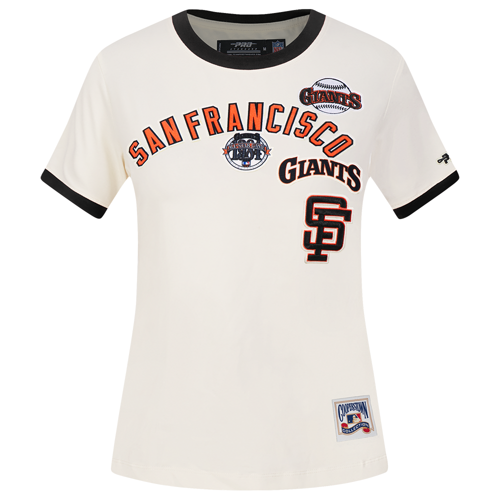 MANGA CORTA MLB SAN FRANCISCO GIANTS RETRO CASCADE PARA MUJER