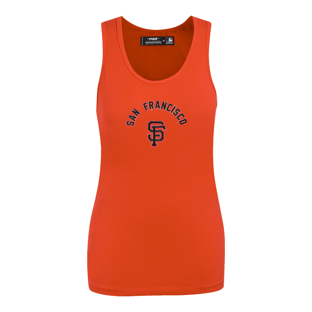 SIN MANGAS DE CORTE RELAJADO MLB SAN FRANCISCO GIANTS CLASSIC CHENILLE PARA MUJER