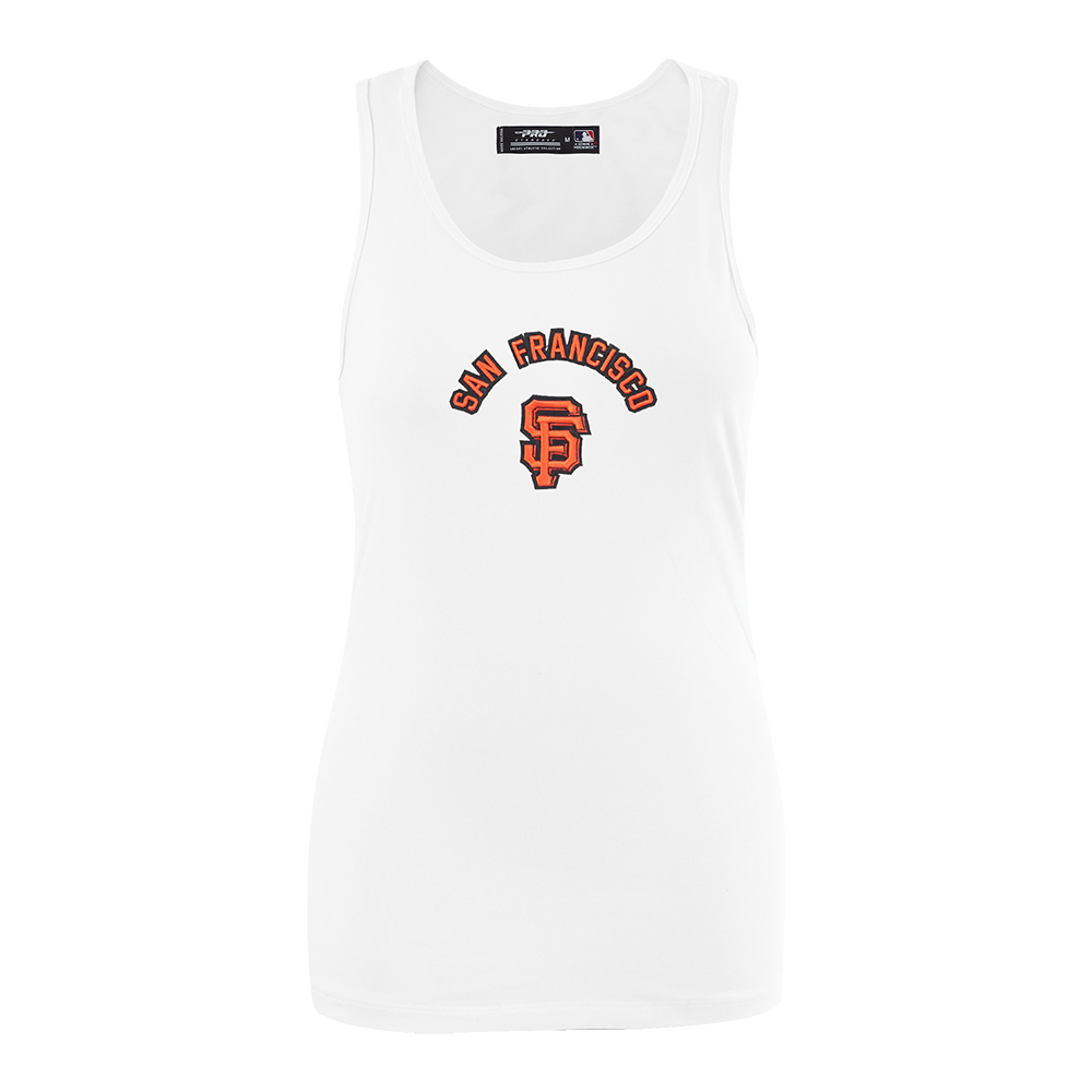 SIN MANGAS DE CORTE RELAJADO MLB SAN FRANCISCO GIANTS CLASSIC CHENILLE PARA MUJER