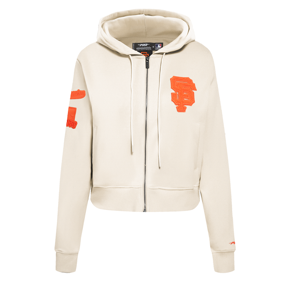 SUDADERA CON CIERRE MLB SAN FRANCISCO GIANTS TRIPLE TONAL PARA MUJER
