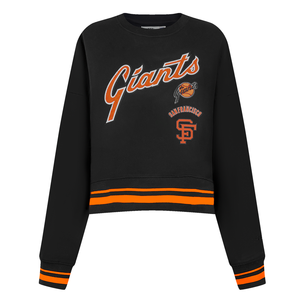 SUDADERA DE CUELLO REDONDO MLB SAN FRANCISCO GIANTS RETRO CLASSICS PARA MUJER