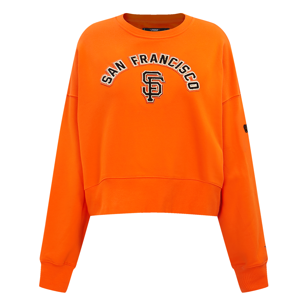 SUDADERA DE CUELLO REDONDO MLB SAN FRANCISCO GIANTS CLASSIC ESSENTIALS PARA MUJER