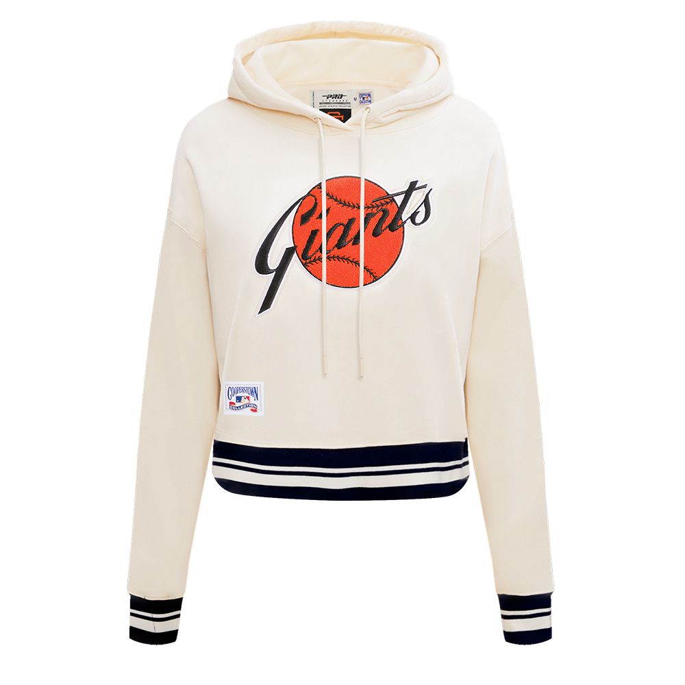 SUDADERA CON GORRO MLB SAN FRANCISCO GIANTS RETRO CLASSICS PARA MUJER