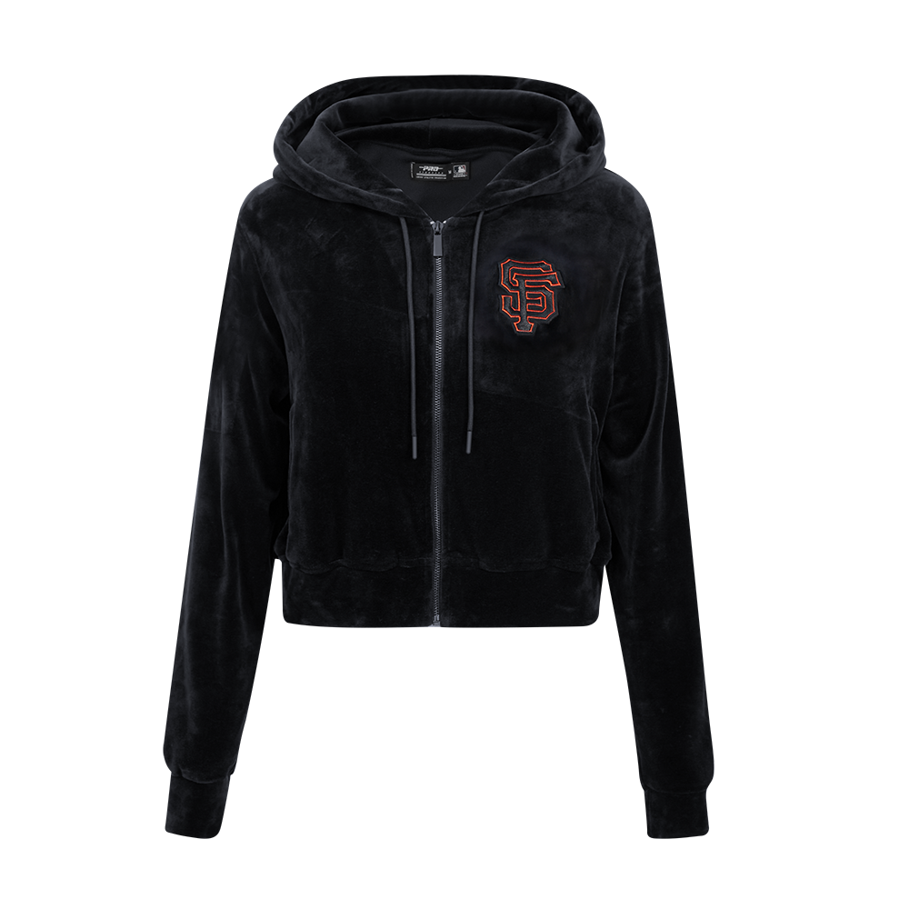 SUDADERA CON CIERRE MLB SAN FRANCISCO GIANTS CLASSIC ESSENTIALS PARA MUJER