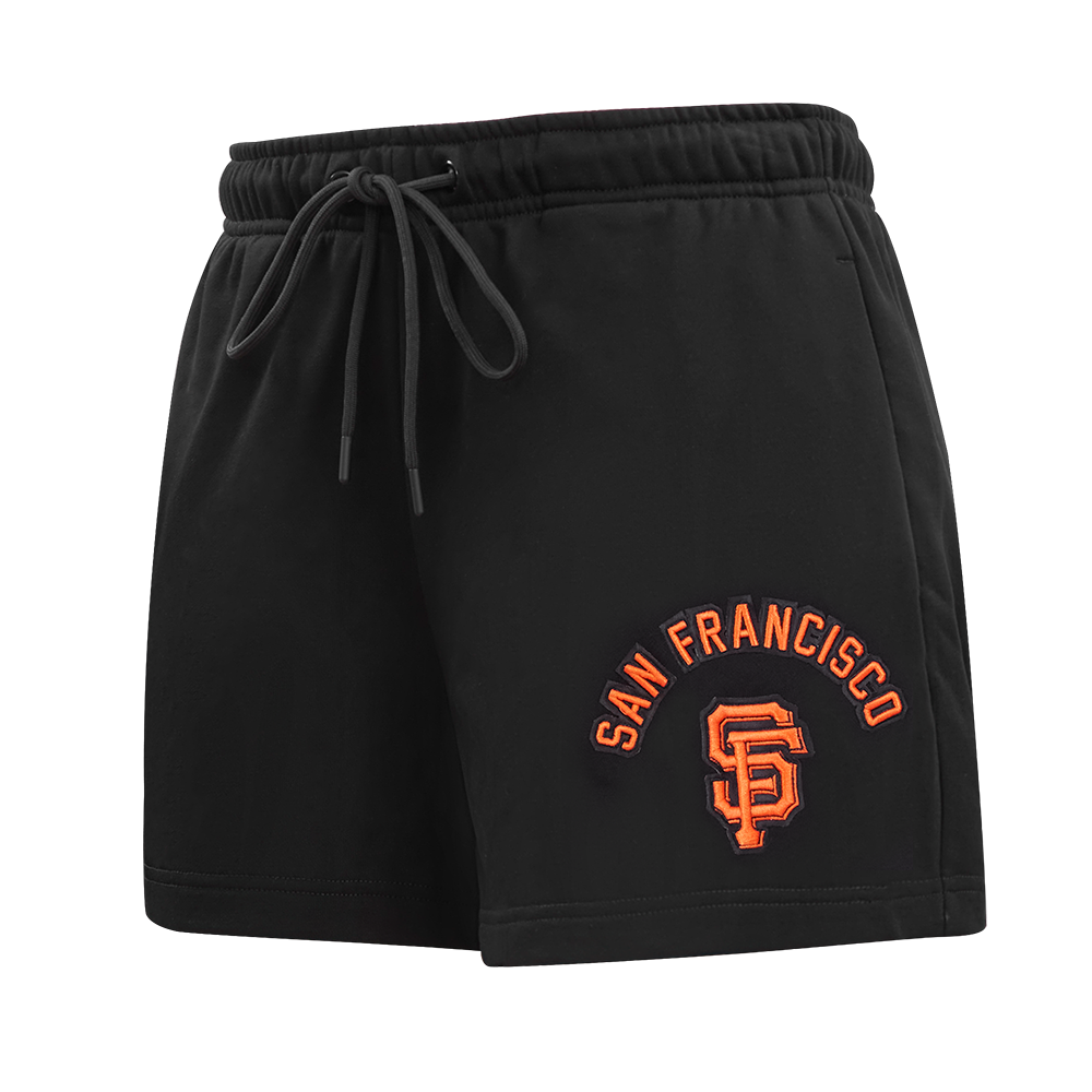 SHORTS DE ALGODÓN MLB SAN FRANCISCO GIANTS CLASSIC CHENILLE PARA MUJER