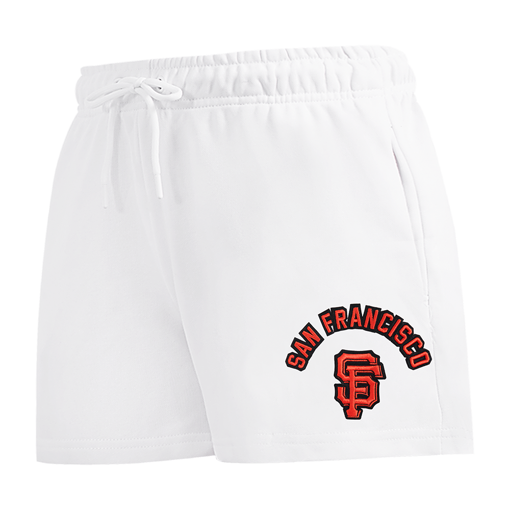 SHORTS DE ALGODÓN MLB SAN FRANCISCO GIANTS CLASSIC CHENILLE PARA MUJER