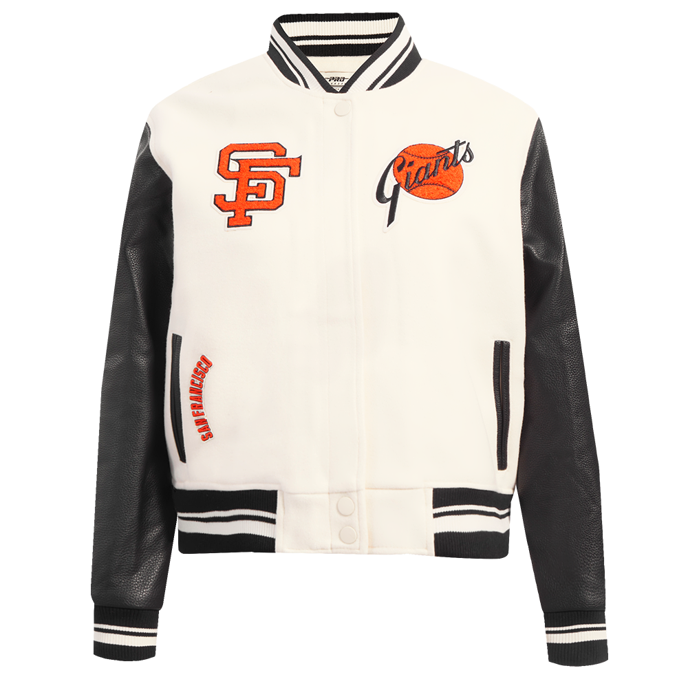 CHAMARRA UNIVERSITARIA MLB SAN FRANCISCO GIANTS RETRO CLASSICS PARA MUJER